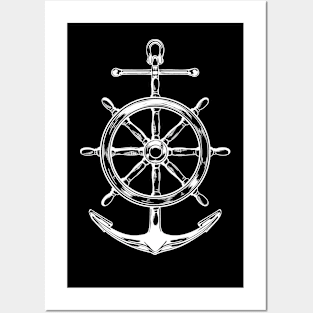 Wheel And Anchor Posters and Art